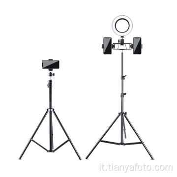 1,9 m / 2,1 m / 2,6 m / 3 m per fotografia Ring Lamp treppiede supporti per luci